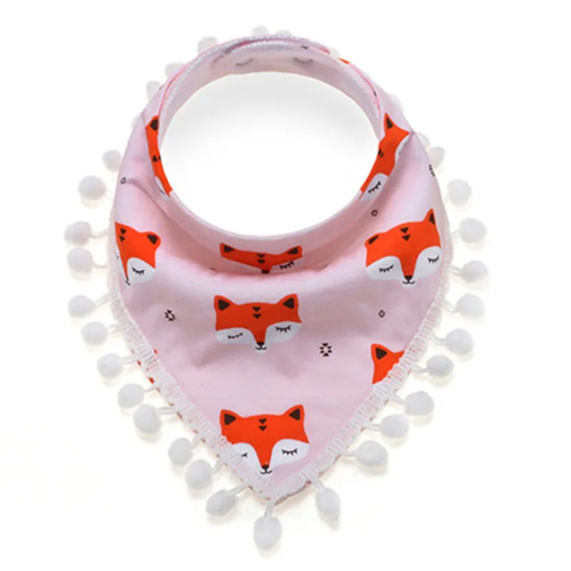 

ideacherry Baby Bibs Newborn Girls Burp Bandana Cotton Soft Toddler Triangle Scarf Infant Saliva Towels Bibs Feeding Accessories