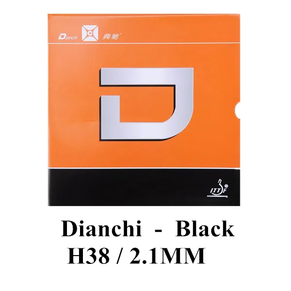 Dianchi Фабрика настроенная версия D Настольный теннис Резина с губкой как NEO Национальный ураган 3 - Цвет: Black H38 2.1mm