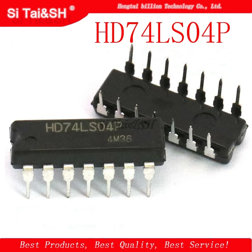 

1cs/lot SN74LS04N DIP14 SN74LS04 DIP 74LS04N 74LS04 DIP-14 HD74LS04P new IC