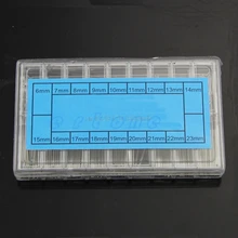 360 шт Набор инструментов для часового станка из нержавеющей стали 6-23 мм