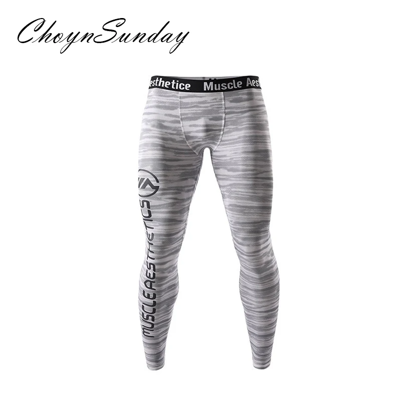ChoynSunday одежда для фитнеса спортивные высокоэластичные колготки мужские быстросохнущие дышащие тренировочные штаны для бега