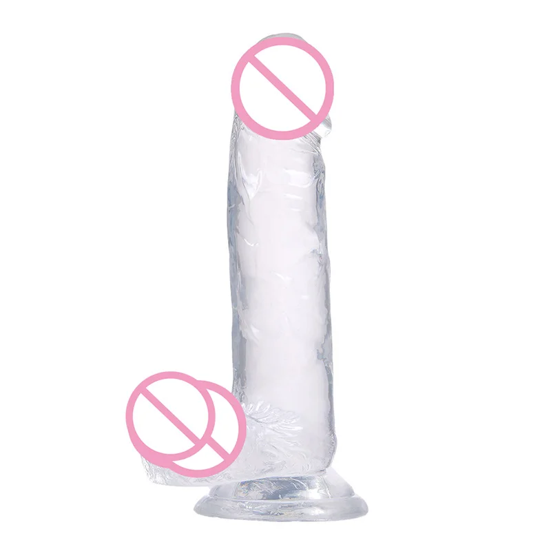 Sex Big Cock Realistic Silicone Jelly Phalos  Woman Toys for Adults Gode Phallus Suction Cup Penis Large Dragon Dildo