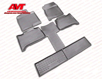 

Floor mats for Chevrolet Tahoe 2007-2015 6 pcs rubber rugs non slip rubber interior car styling accessories