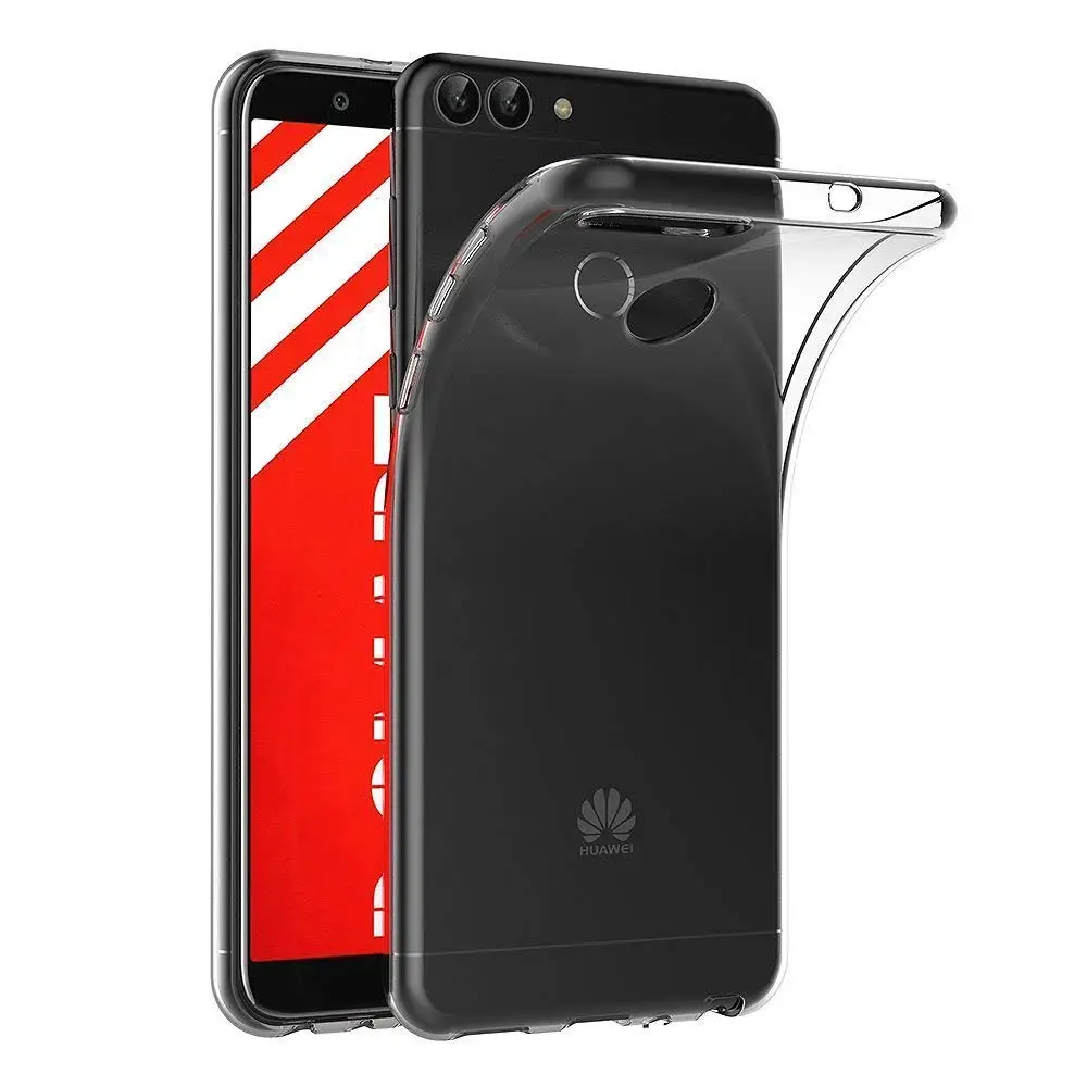 Прозрачный грязеотталкивающий чехол с амортизацией для huawei Enjoy 7S P умный Мягкий