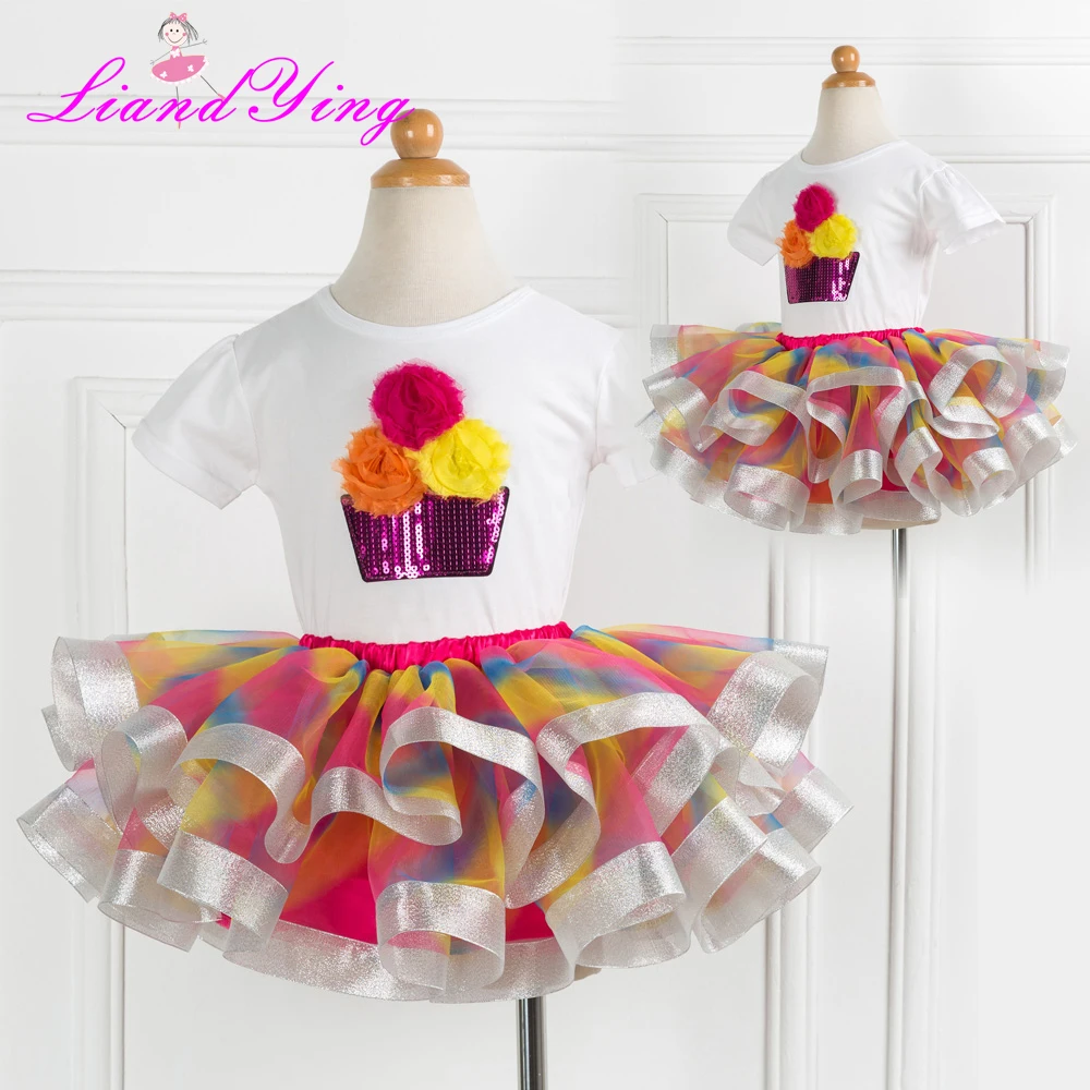 От 2 до 12 лет Детская одежда для девочек леопардовая юбка цветочный топ летний костюм корейский стиль детские комплекты одежды для малышей Комплект