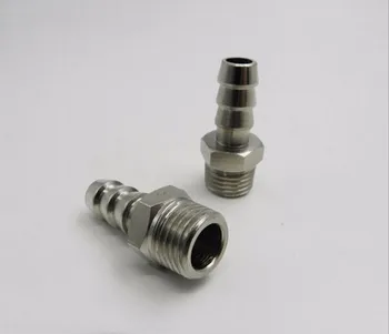 

tube size 20mm-1/2 PT thread pneumatic male straight brass hose barbed fittings