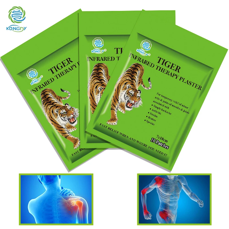 30 шт./3 упаковки обезболивающие пластыри с тигровым бальзамом|tiger balm plaster|balm plasterpain