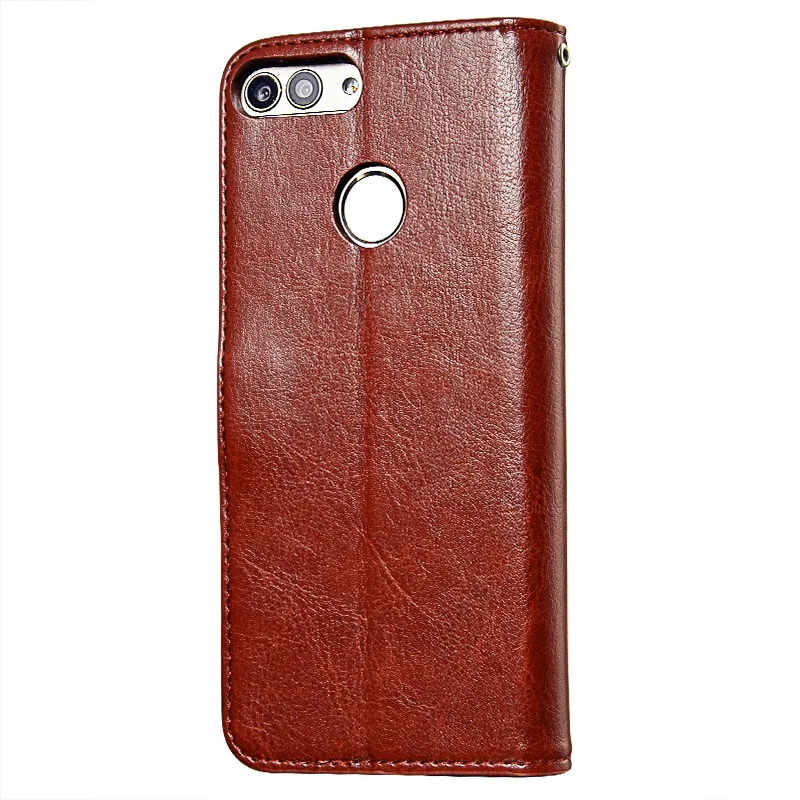 TOMKAS Wallet Case For Huawei P Smart Cover Case Enjoy 7s Vintage Leather Flip Phone Bag Coque Cover For Huawei P Smart Cases (7)