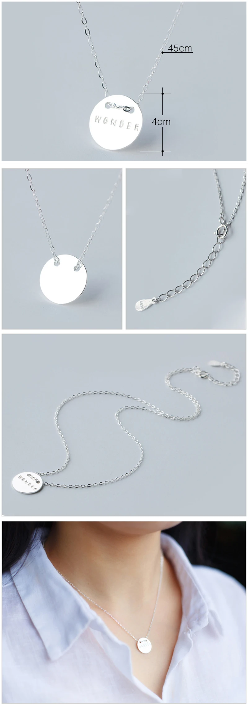 925 Sterlng Silver Necklace