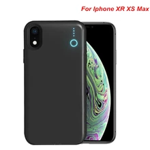 Для iphone XR Xs аккумулятор Max чехол умный аудио выход Беспроводное зарядное устройство крышка блок питания для iphone Xs Max