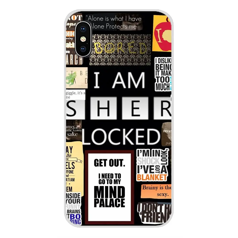 221B i am Sherlock Holmes Sherlocked для Samsung A10 A30 A40 A50 A60 A70 Galaxy S2 Note 2 3 Grand Core Prime силиконовый чехол
