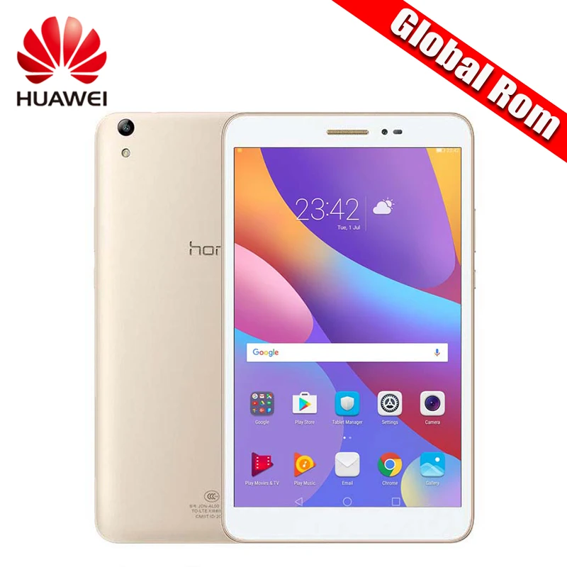 Международная прошивка HUAWEI Honor Mediapad T2 8 Pro Tablet 2 wifi PC &quotAndroid OctaCore Snapdragon MSM8939 8.0MP |