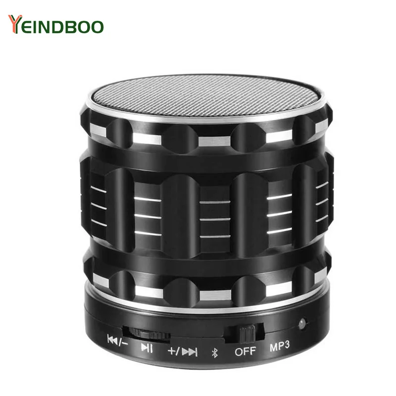 

YEINDBOO Portable Mini Bluetooth Speakers Wireless Sound Stereo Subwoofer Loudspeaker Speaker With TF Card Music surround