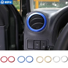 MOPAI накладки для салона автомобиля Кондиционер Vent Outlet украшения крышки кольцевые наклейки Suzuki Jimny 2007 до интимные аксессуары