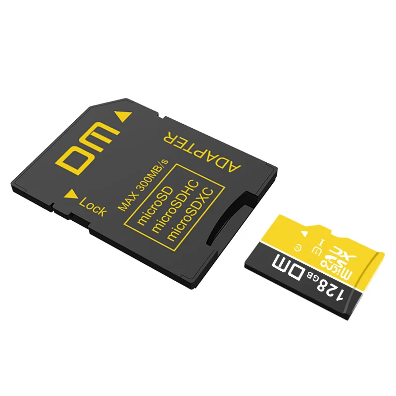 DM Ultra micro SD карта microSDHC 8 ГБ 16 ГБ 32 ГБ 64 Гб 128 Гб карта памяти TF