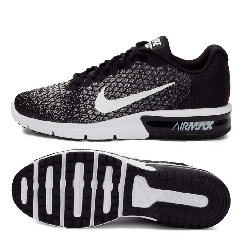 nike air max sequent running shoes