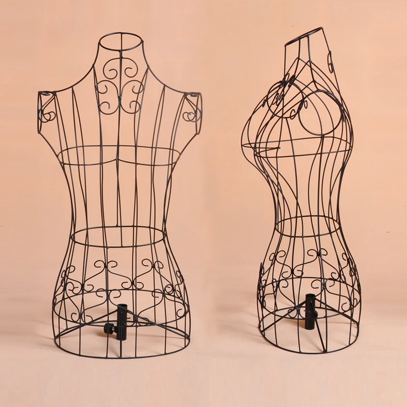 Business Vintage Metal Wire Dress Form Mannequin Boutique Display NEW
