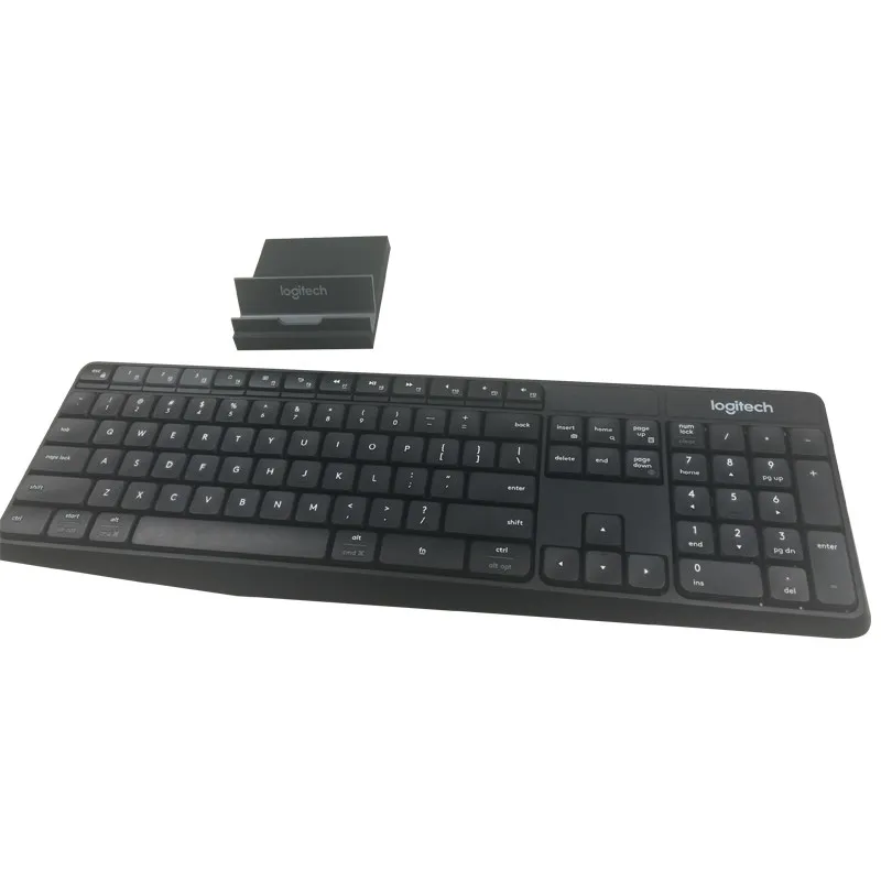 Logitech K375S Wireless Bluetooth Keyboard Gaming Lap top PC Gamer Keybord Ergonomics For Tablet Phone Computer Keyboard Stent