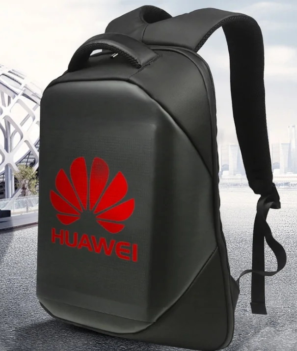 

Wifi / GPR LED dynamic waterproof screen bag mobile advertising network red backpack
