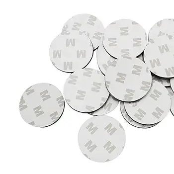

50/20pcs 3M Double Sided Black Foam Tape Strong Pad Mounting Rounds Adhesive Convenient Sticky Note