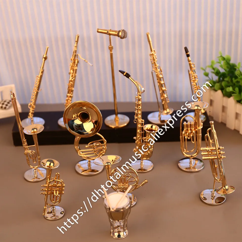 Trompette miniature personnalisée Cadeau musical Instrument GIfts