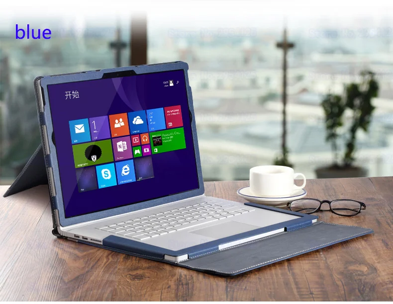 Чехол-подставка для ноутбука microsoft Surface Book 2 15 дюймов чехол для ноутбука сплит-Дизайн чехол для Surface Book 2 13,5 дюймов подарок - Цвет: blue