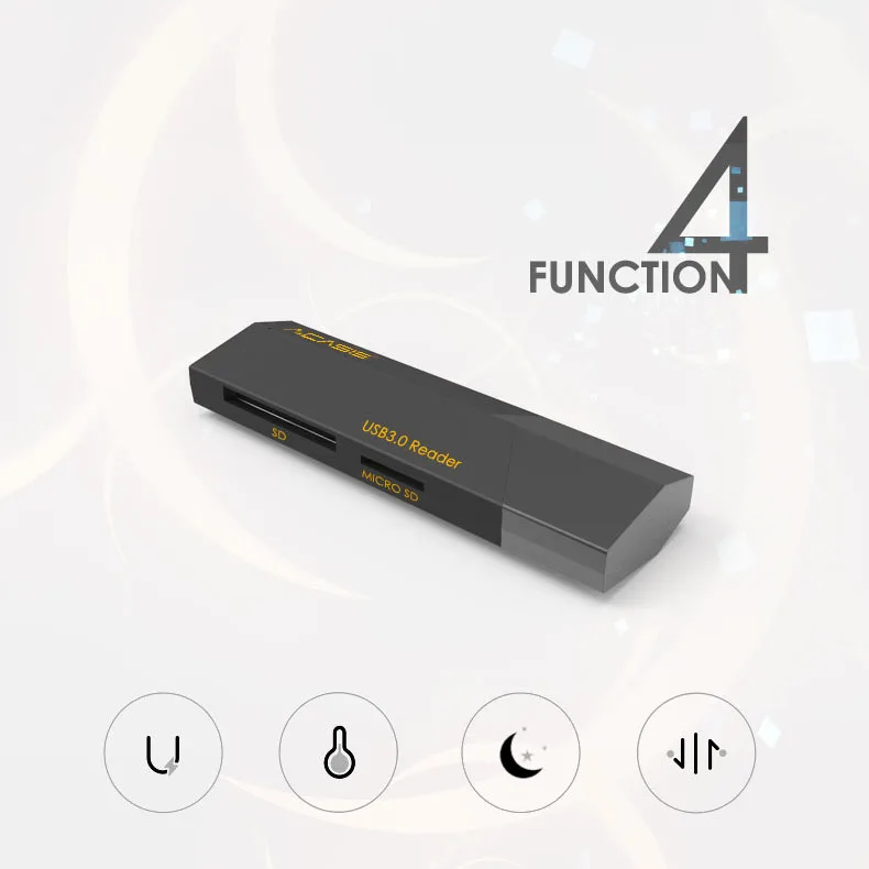 Acasis Usb 3,0 Sd мини Sd Tf кардридер карта памяти адаптер для карт памяти для ноутбука Usb 3,0 Sd карта считывателя ридер