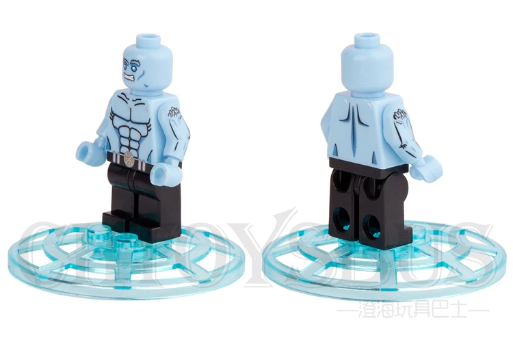 Iceman Робер Бобби с базой X MEN Apocalypse Marvel Super Heroes модель Мстителей строительные