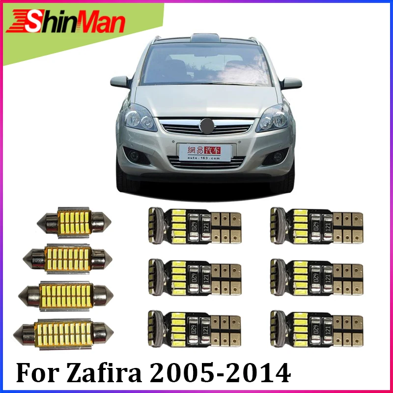СВЕТОДИОДНЫЙ Автомобильный светильник ShinMan 11X для салона автомобиля Opel Zafira B