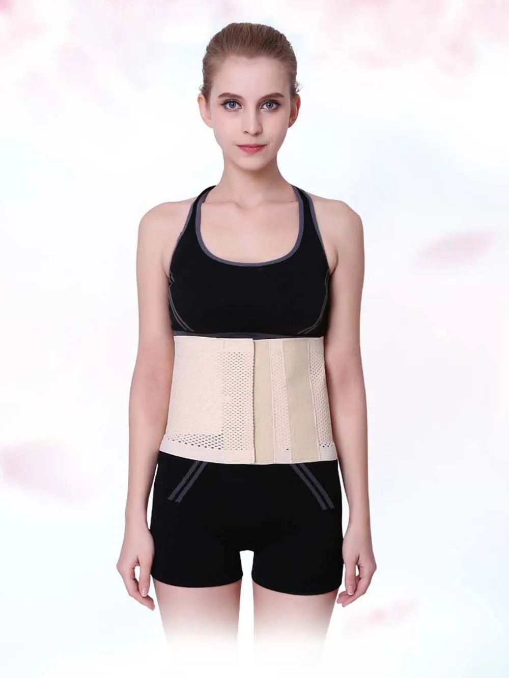 Elastic Lumbar Brace Back Corset Posture Corrector Waist Abdomen