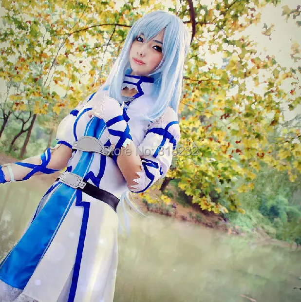 Billig SAO Schwert Art Online Yuuki Asuna Uniform Kleid Outfit Anime Cosplay Kostüme