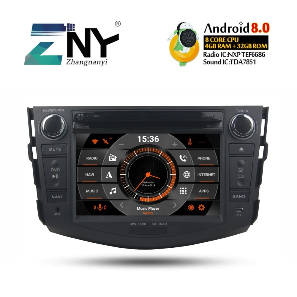 Магнитола android rav4