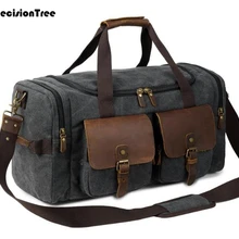 Новая модная многофункциональная мужская дорожная сумка, Повседневная Большая вместительная сумка на плечо, переносная износостойкая дорожная сумка C251