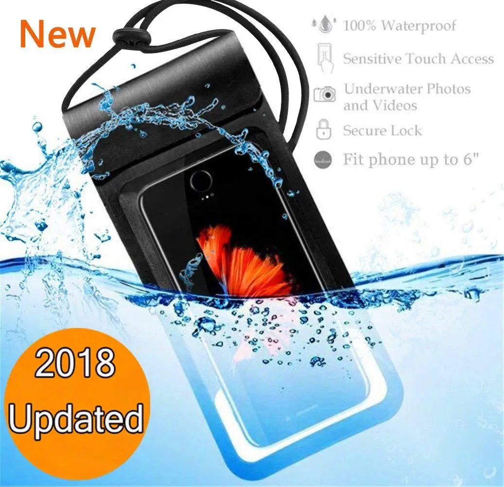 2018 новый стиль плавательный водонепроницаемый мобильный телефон сумка ПВХ сухой