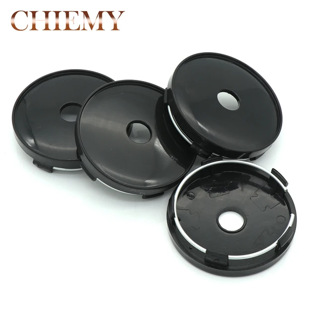 4pcs 60mm Plastic Wheel Center Rim Hub Caps Covers Hubcap Set Tyre Trim