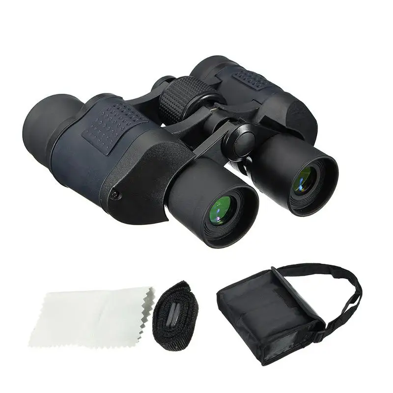 60X60 Folding Binoculars Night Vision For Outdoor Bird
