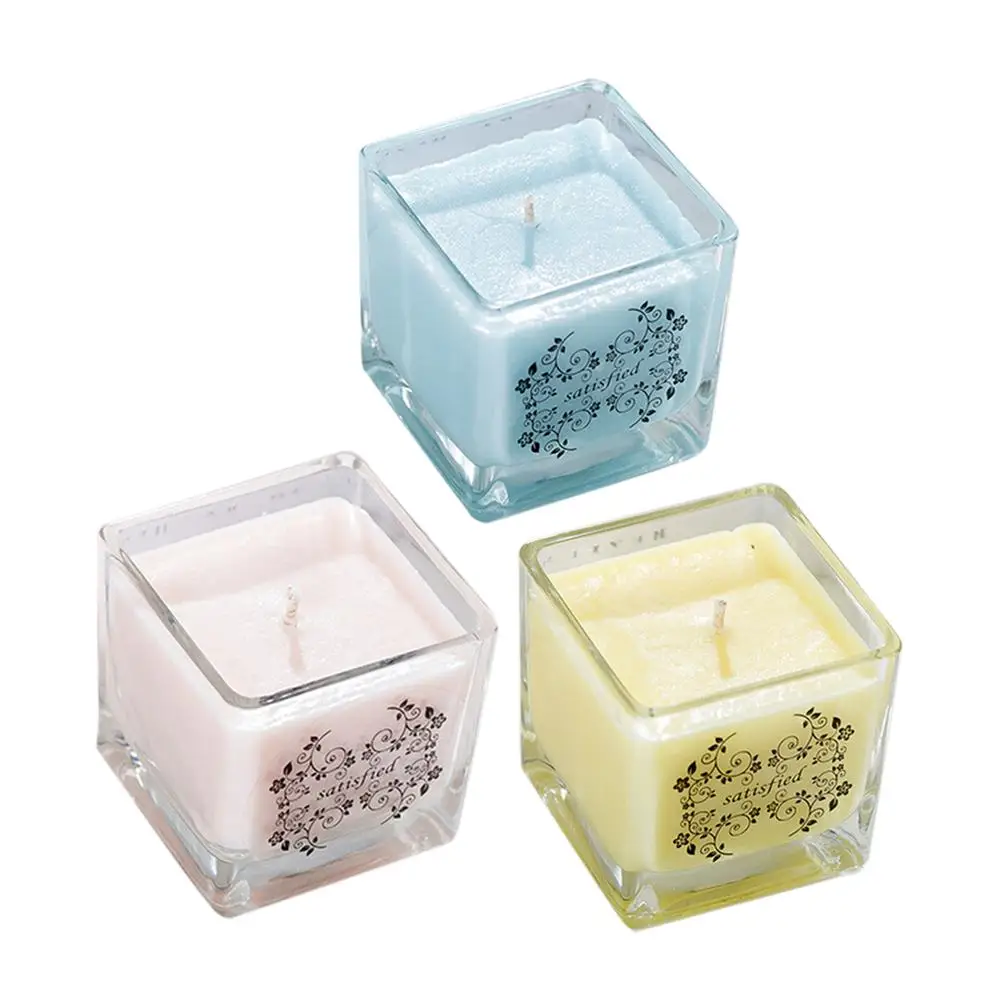 

1pcs Aromatherapy Candle Natural Soy Wax Scented candle Random Color delivery