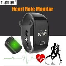Tiandirenhe Монитор Сердечного ритма Смарт-Группы Фитнес-Трекер Smartband Браслет Браслет Носимых Устройств Спорта для IOS Andriod
