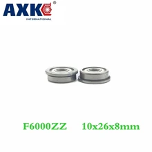 Axk 20 шт фланцевые втулки шарикоподшипники F6000zz 10*26*8 мм