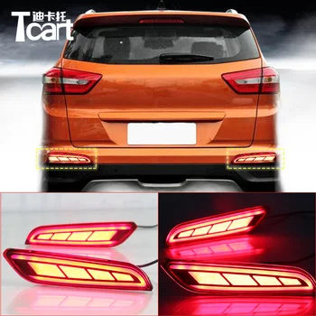 

Tcart led rear bumper lights brake lights For Hyundai Creta IX25 2017 2018