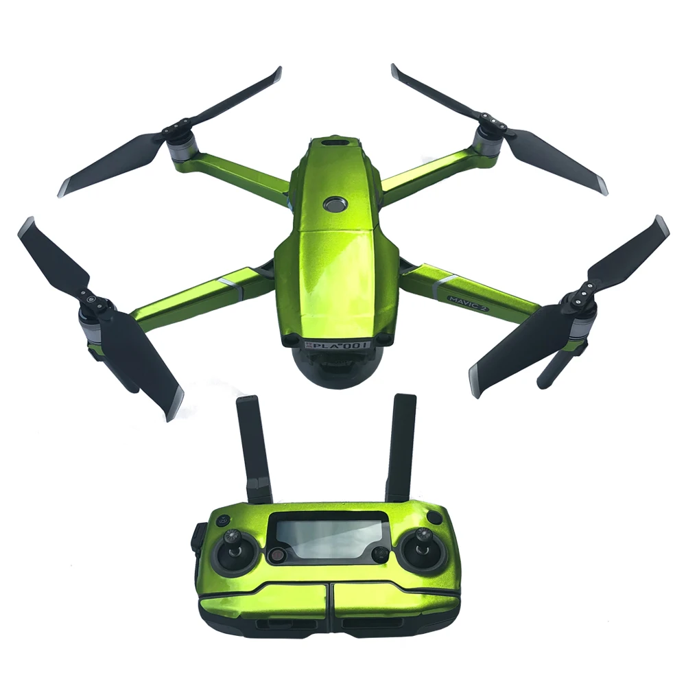 Fluorescence Remote Control Body Arm Full Set stickers Waterproof Cool Sticker 1set For DJI Mavic 2 Pro/Zoom Drone Accessories