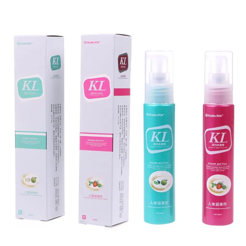 60ML Lubricants Oil Vagina Sex Toys Lubricating Silk Touch Anal Lubricant Water-based Excited Lubricating Oil