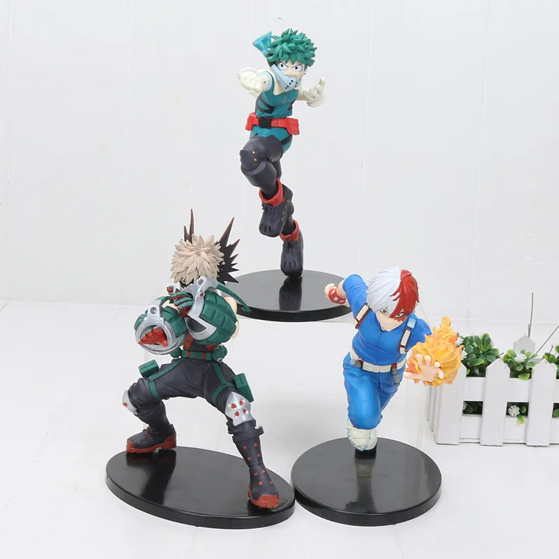 Моя геройская Академия с нулевой фигуркой Smack Midoriya Izuku Bakugou Katsuki Shoto Boku no Hero моя