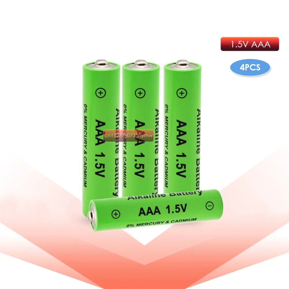 

4pc New Brand AAA Battery 2100mah 1.5V Alkaline AAA rechargeable battery for Remote Control Toy light Batery free shipping