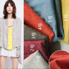 9 цветов стрейч Вязание Шерсть Кашемир вязать ткань пальто, печать Текстиль hollandais Африканский блесток Рождество ткань tissu A072