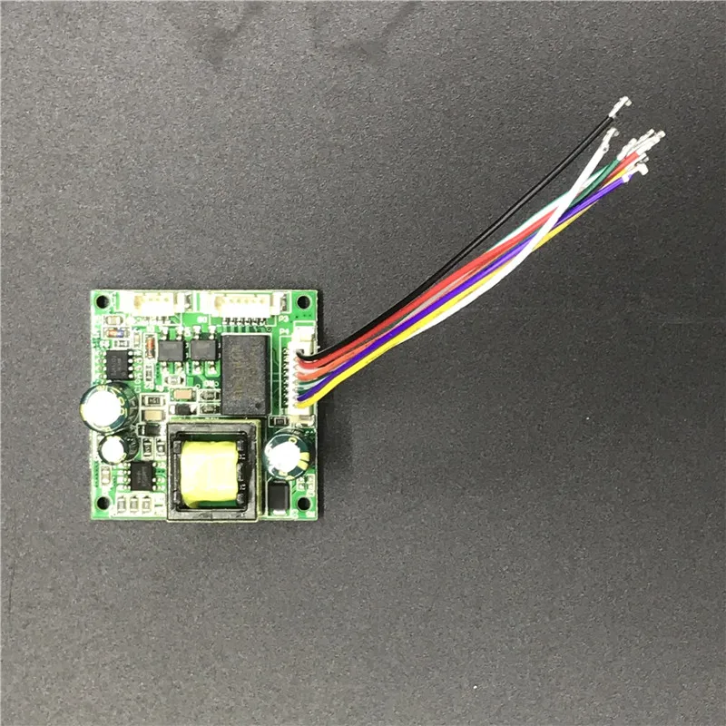 

48 V ingang 38*38mm 12V2A uitgang IP camera Poe module, Poe switch module minni pbc 3-port switch module pin standaard poe