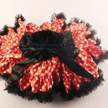 Новая популярная винтажная юбка-пачка для девочек Пышная юбка-американка в красный горошек для девочек детская юбка