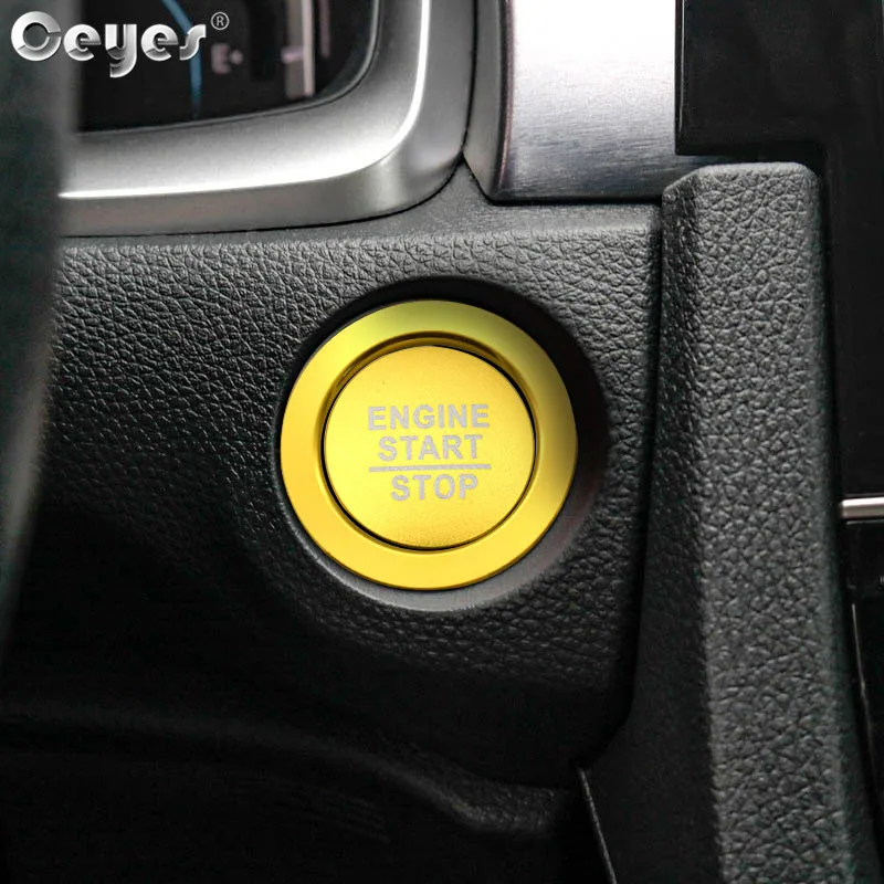 Car Start Engine Button Key Ring for CIVIC (7)