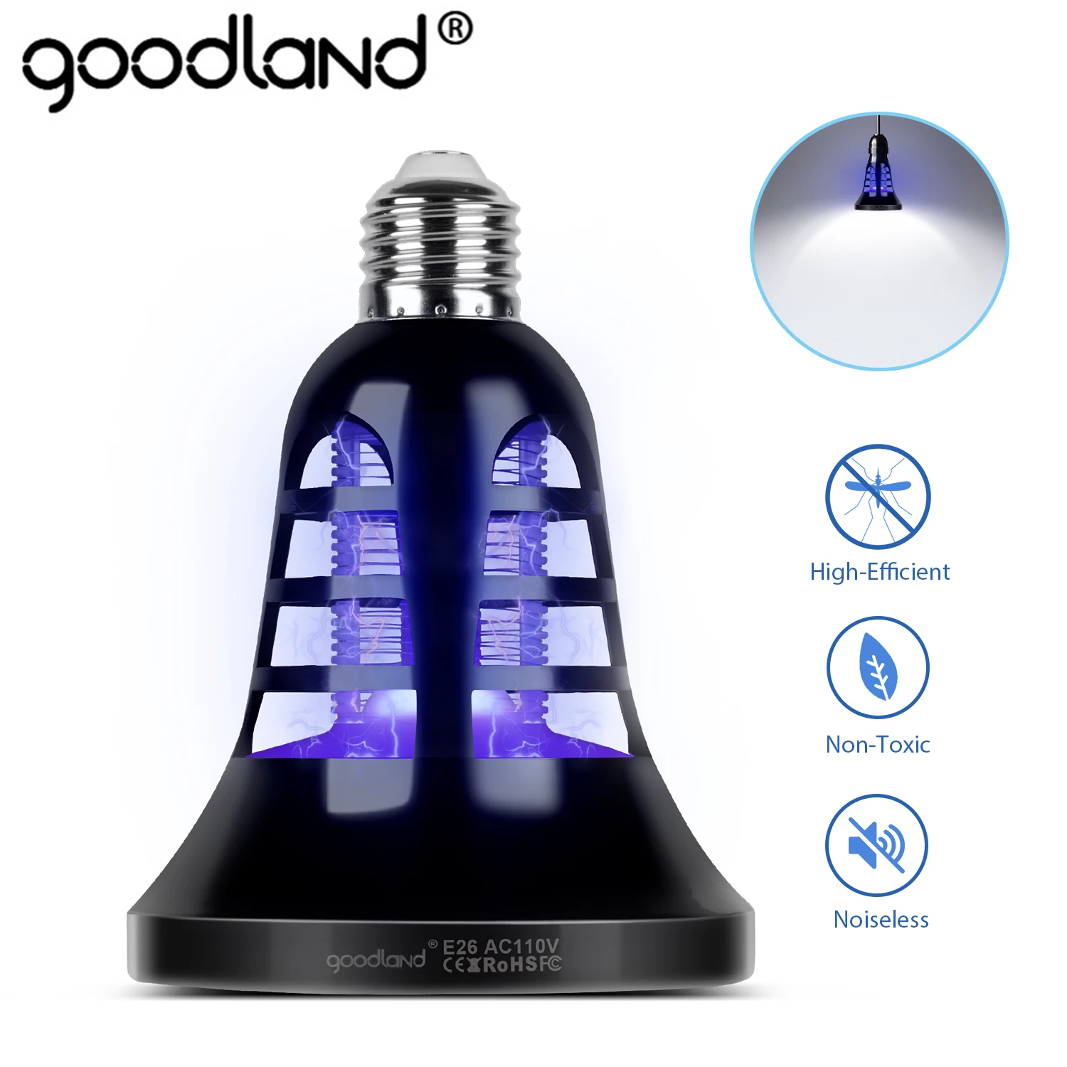 USB Mosquito Killer Lamp LED Anti Mosquito Electric Bug Zapper E27 Mosquito Trap Insect Killer