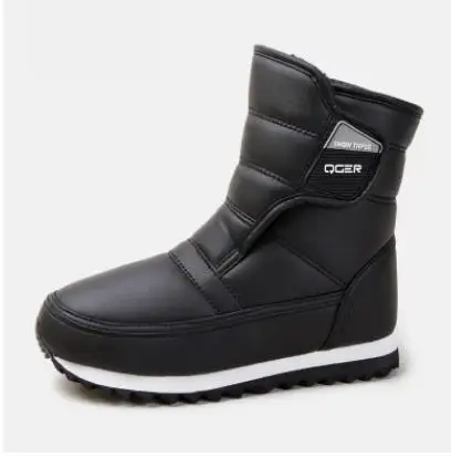 

2019 Plus Velvet Waterpfoor Women Snow Boots Height Increasing .